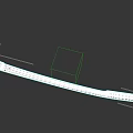 Long Red Blade Sword With Black Hilt And Sharp Edge Design