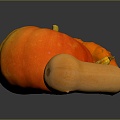 Pumpkin CG Pumpkin Cartoon Pumpkin Anime Pumpkin 3d model