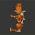 Modern Robot Antique Robot Classical Robot 3d model