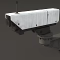 Monitoring simple model camera simple model low face number monitoring camera monitoring equipment infrared camera security monitoring game monitoring 3d model