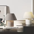 Modern Table Lamp Mushroom Table Lamp 3d model