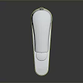 Modern Silver Metallic Faucet Design With Shiny Finish And Single Handle