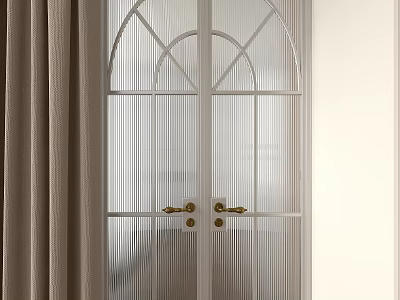 Double door 3d model