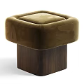 Modern Sofa Stool Low Stool Dressing Stool 3d model