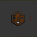 Turret Turntable Railgun Sci-fi Tower Defense Game Tower Defense Sci-fi Turret Game Turret Game Battery 3d model