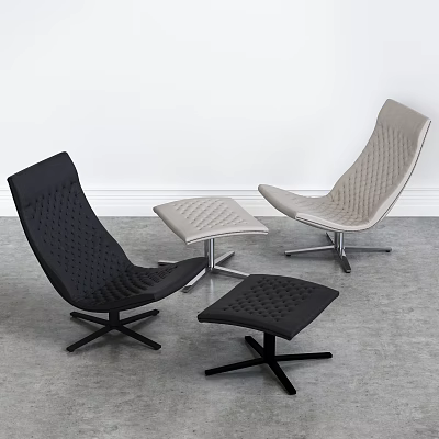 Modern recliner 3d model Modern recliner 3d model