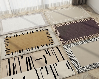 Modern Carpet 3d model