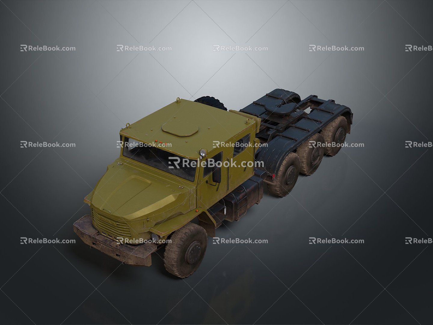 Military Truck Military Transporter Military Transporter Armed Transporter Armored Transporter 3d model