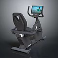 Modern Stationary Exercise Bike With Digital Display Screen For Home Gym Fitness Workouts