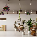 Nordic Milk Tea Shop 3d model