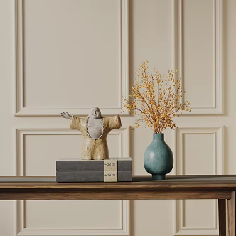 Modern ornaments combination 3d model