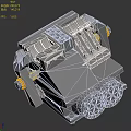 High Precision Industrial Equipment Mechanical Metal Component With Holes And Engineered Structure