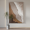 Quiet Decorative Paintings 3d model