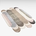 Stylish Shaped Rugs in Various Neutral Tones for Modern Home Decor