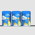Three Blue Bear Pet Probiotic Milk Powder Drink Cans With Cartoon Dog Design