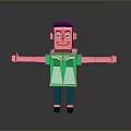 Toy Pixel Figure Toy Next Generation Item 3 Print 3d model