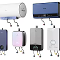 Household Daily Use Water Heaters In Various Colors And Modern Styles