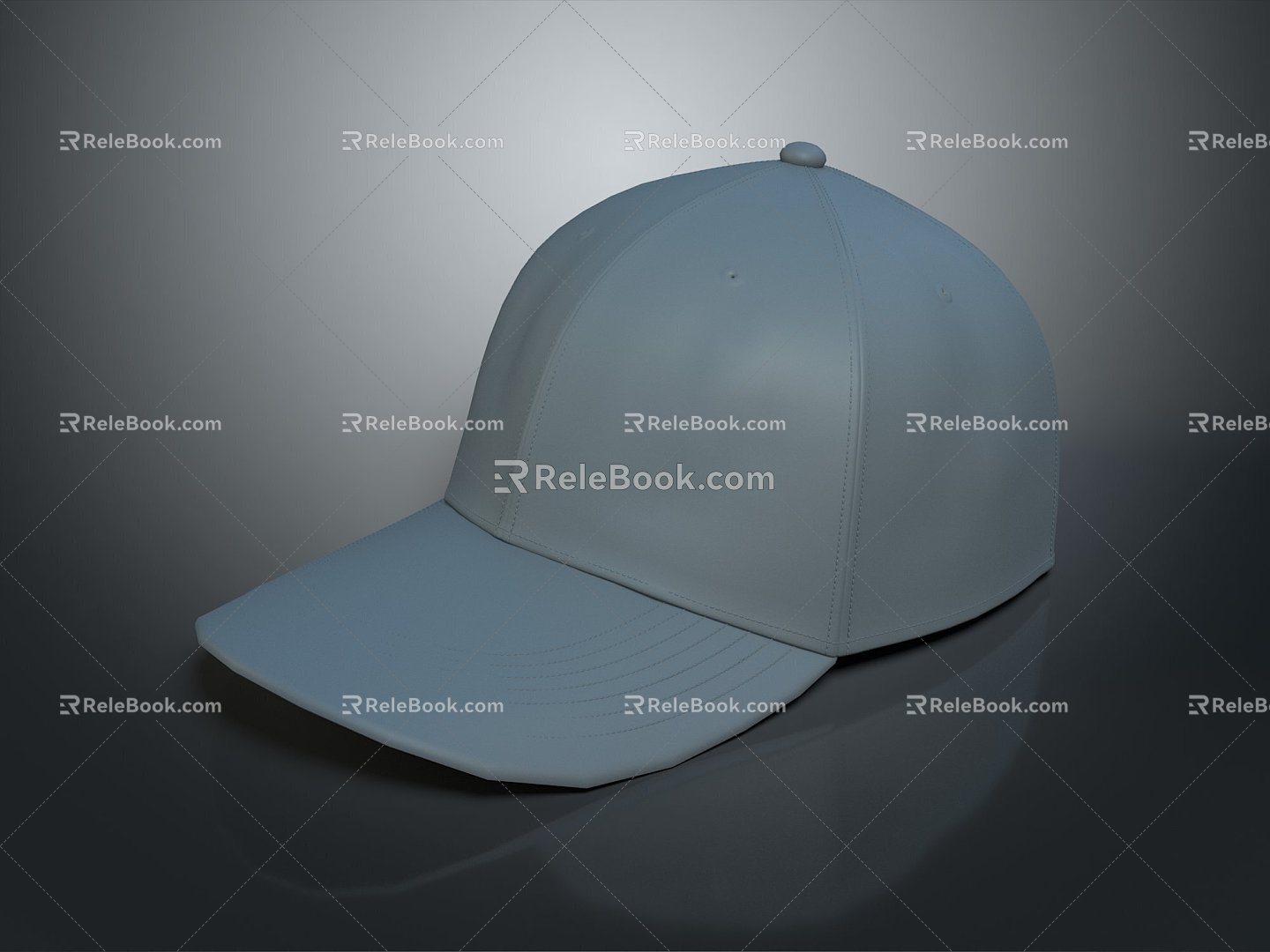 Hat cap baseball cap realistic 3d model