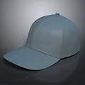 White Baseball Cap as Essential Daily Life Accessory with Simple Design and Comfort