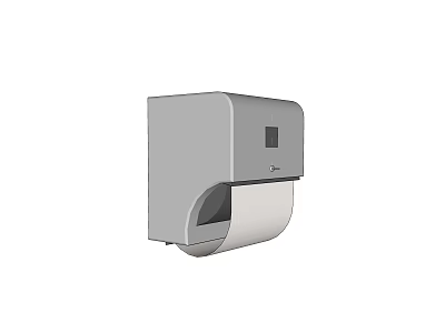 Modern Wall Mounted Bathroom Accessory Toilet Paper Holder With Sleek Design 3d model