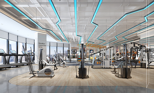 Gym 3d model