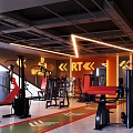 Modern Gym 3d model