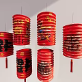 Lantern festive lantern 3d model