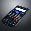 Casio Scientific Calculator As Daily Essential With Black Body Colorful Buttons And Clear Screen