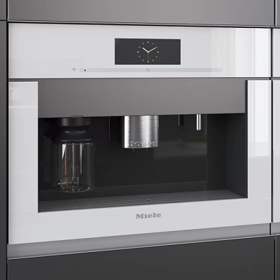 Miele Built in Modern Kitchen Appliance With Water Container And Control Panel 3d model
