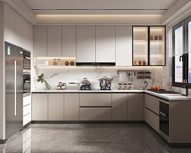 Modern Kitchen 3d model