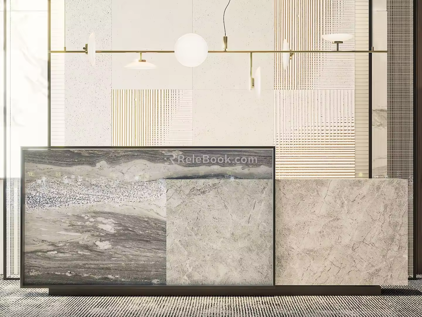 Front Desk 3d model