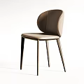 Modern Leisure Chair Design With Light Fabric Upholstery And Wooden Legs