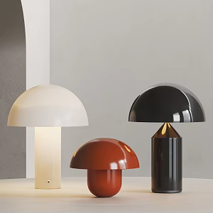 Modern Table Lamp Combination Retro Table Lamp Simple Table Lamp Glass Table Lamp Metal Table Lamp 3d model