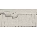 Modern Multiplayer Sofa Sofa 3d model