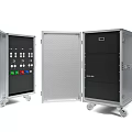Commercial Wheeled Equipment Featuring Metal Construction Control Panel Mesh Door And Drawers