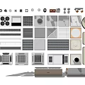 Various Modern Air Conditioner Vents With Different Styles And Decorative Designs For Home