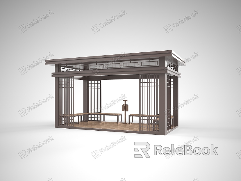 Smoking booth Smoking area Smoking room model