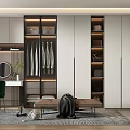 Home cloakroom SU model 3d model