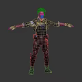 Male Game Character In Tactical Outfit With Outstretched Arms Design Concept