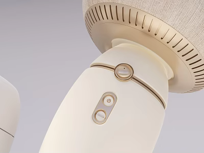 Modern Wireless Headphone Speaker With High Quality Sound And Sleek Design 3d model