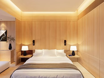 Japanese Guest Room 3d model