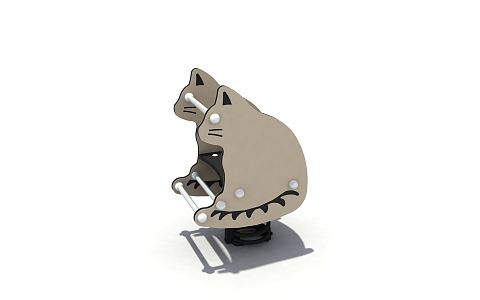 Modern Rocking Horse 3d model