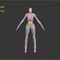 Robot Assistant Small Robot Butler Robot Butler Figure Game Figure 3d model