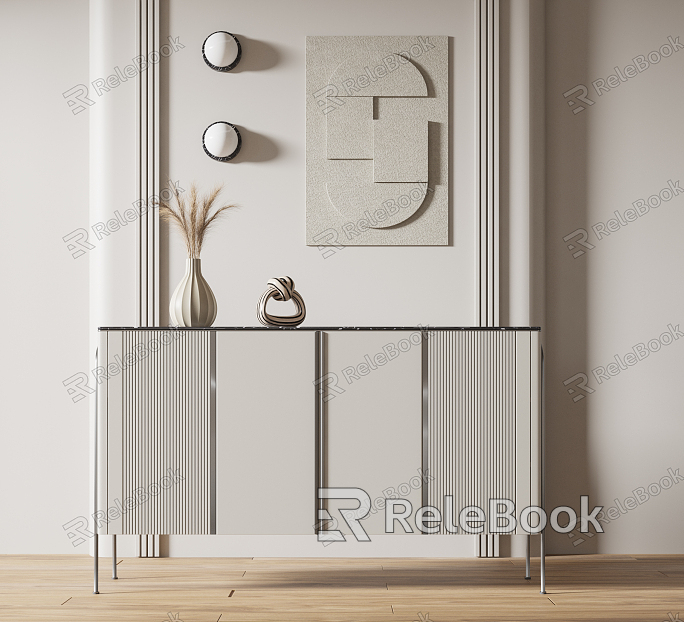 Modern Entrance Cabinet model