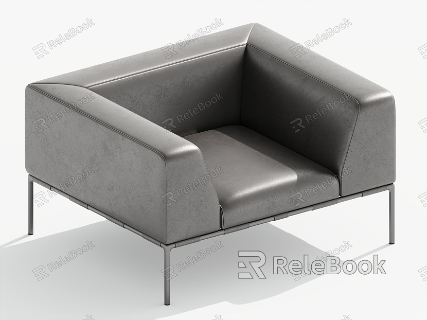 Single sofa single chair leisure chair model