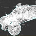 Modified off-road vehicles Armed off-road vehicles Waste soil vehicles Aircraft modified off-road vehicles 3d model