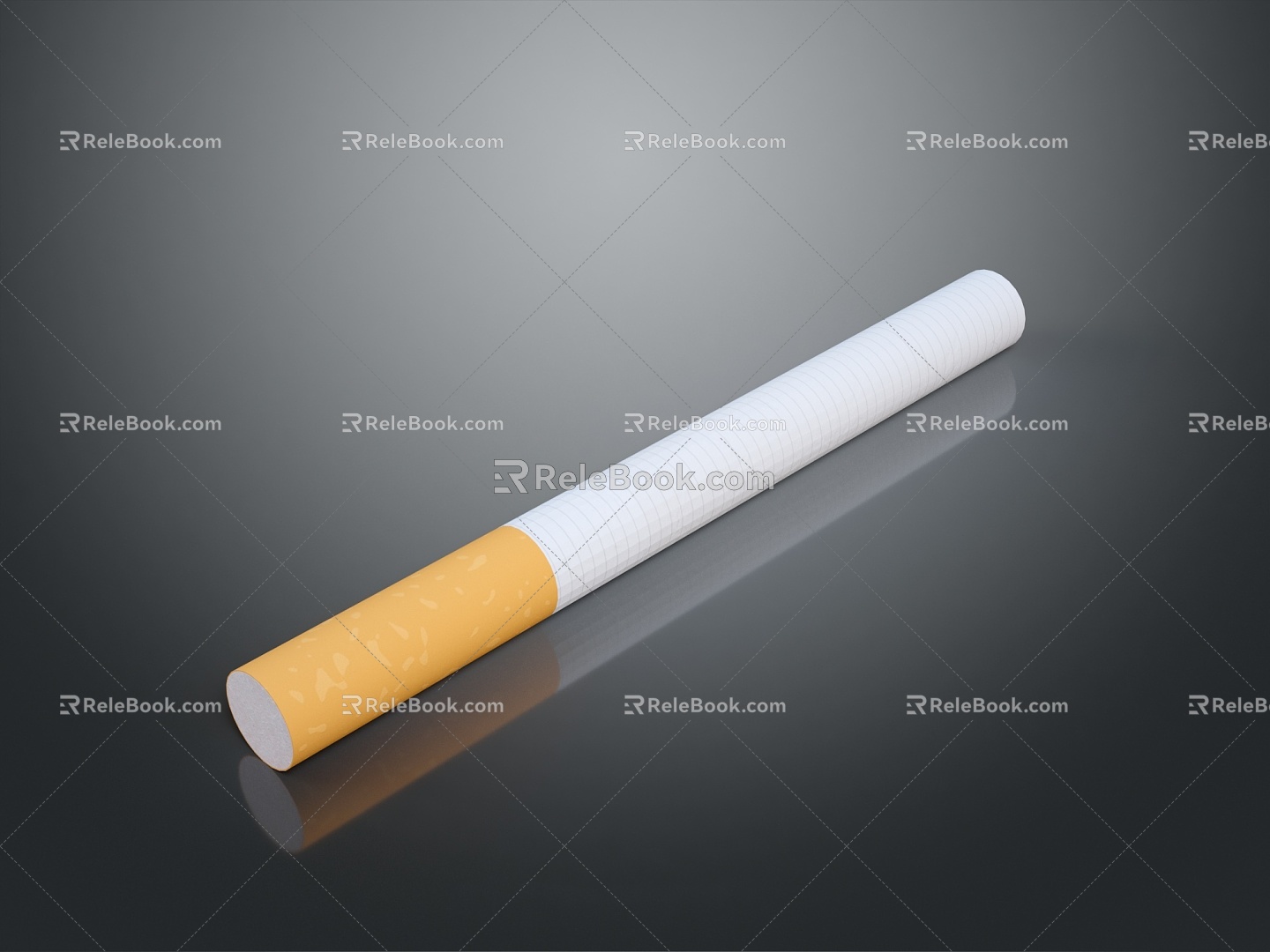 Cigarette Cigar Cigarette Filter Cigarette Realistic 3d model