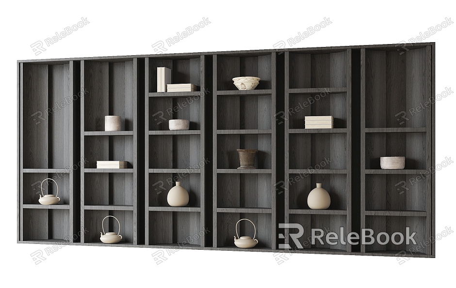 Modern Shelf Bookcase model