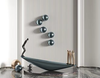 Modern Sculpture Ornaments 3d model
