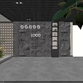 Popular Photo Check in Spot With Greenery Wall And Natural Forest Decor